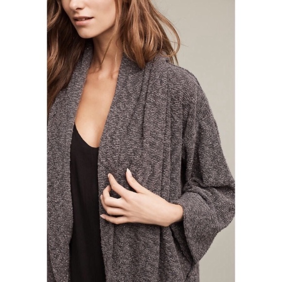 Anthropologie Saturday Sunday Long Oversized Cardigan . size M/L - Picture 3 of 9
